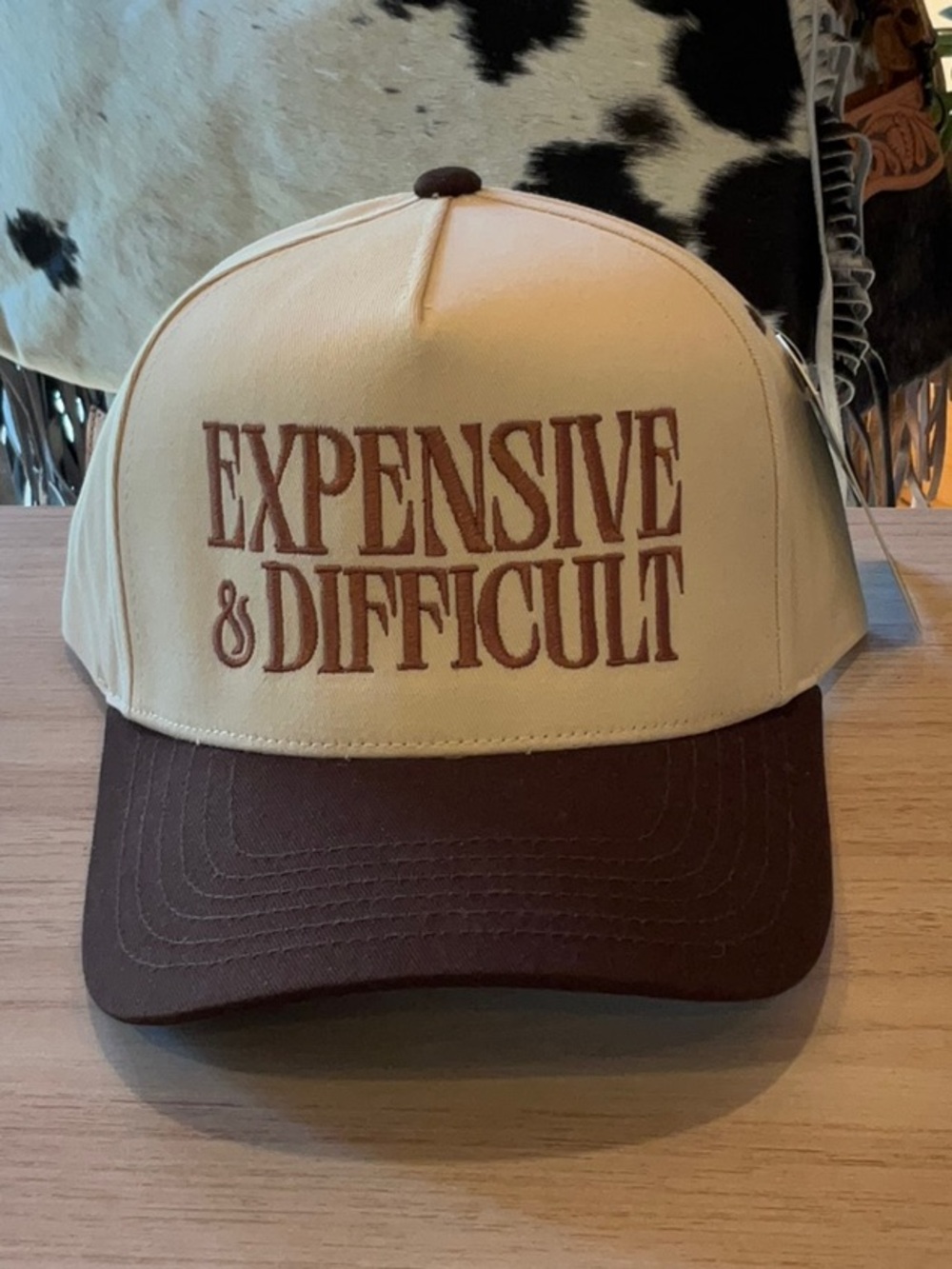 BROWN E & D TRUCKER HAT